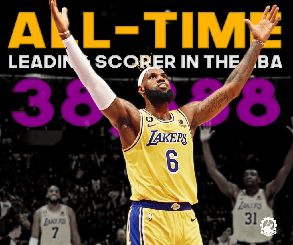 lbj all time leading scorer