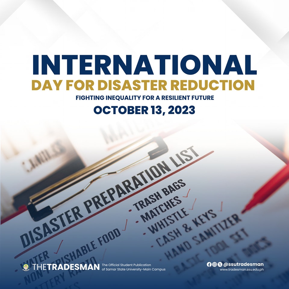 27 International Day for Disaster Reduction