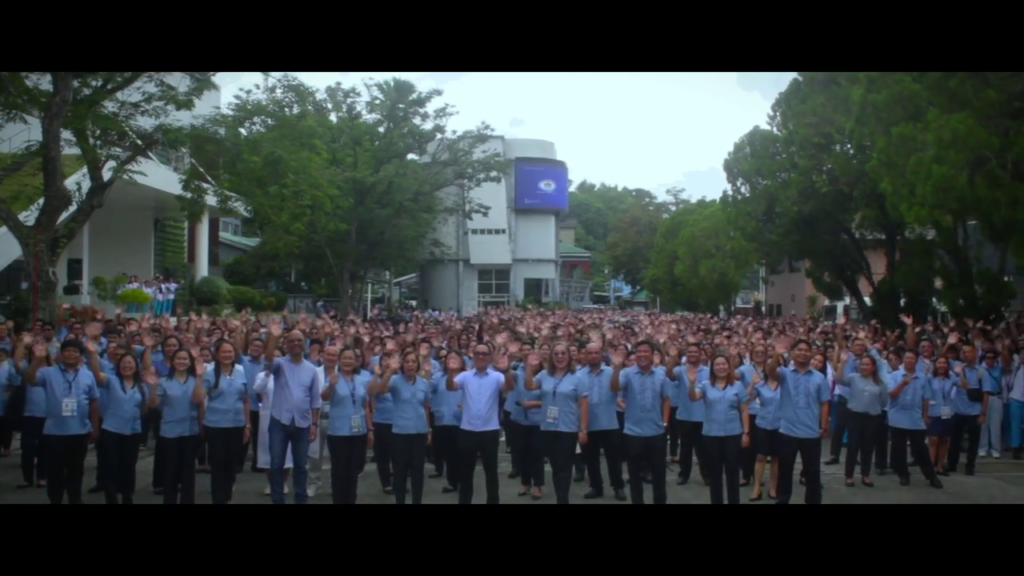 20240918 First flag ceremony, freshmen walk for A.Y. 2024-2025