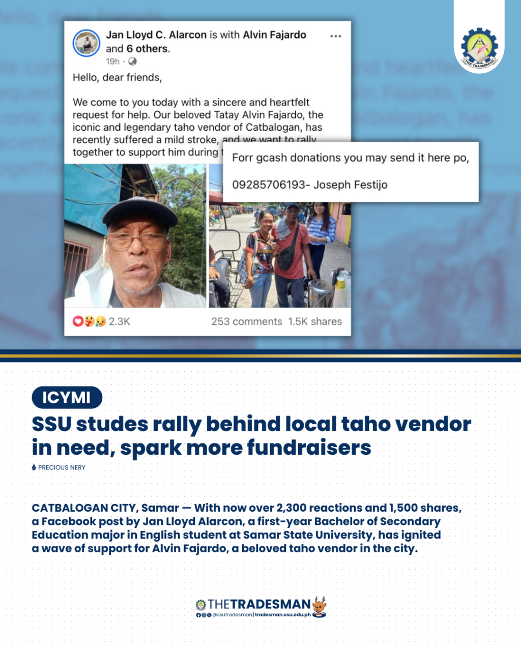 20240923 SSU studes rally behind local taho vendor in need, spark more fundraisers