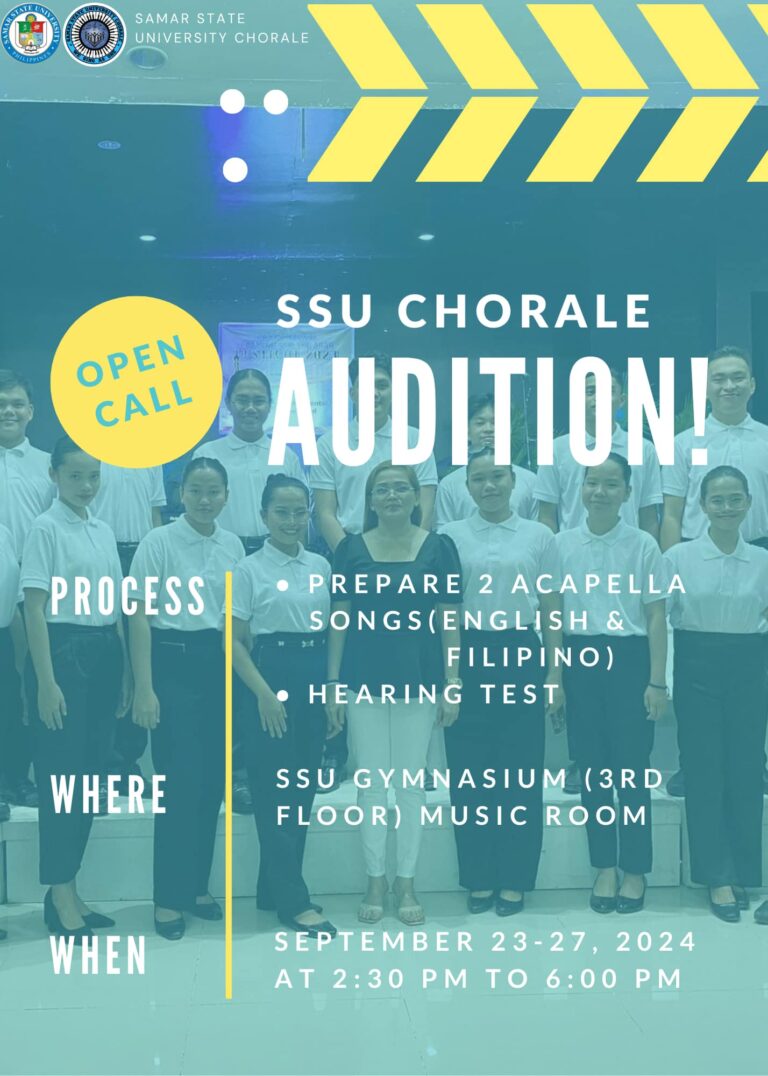 20240924 SSU Chorale Audition