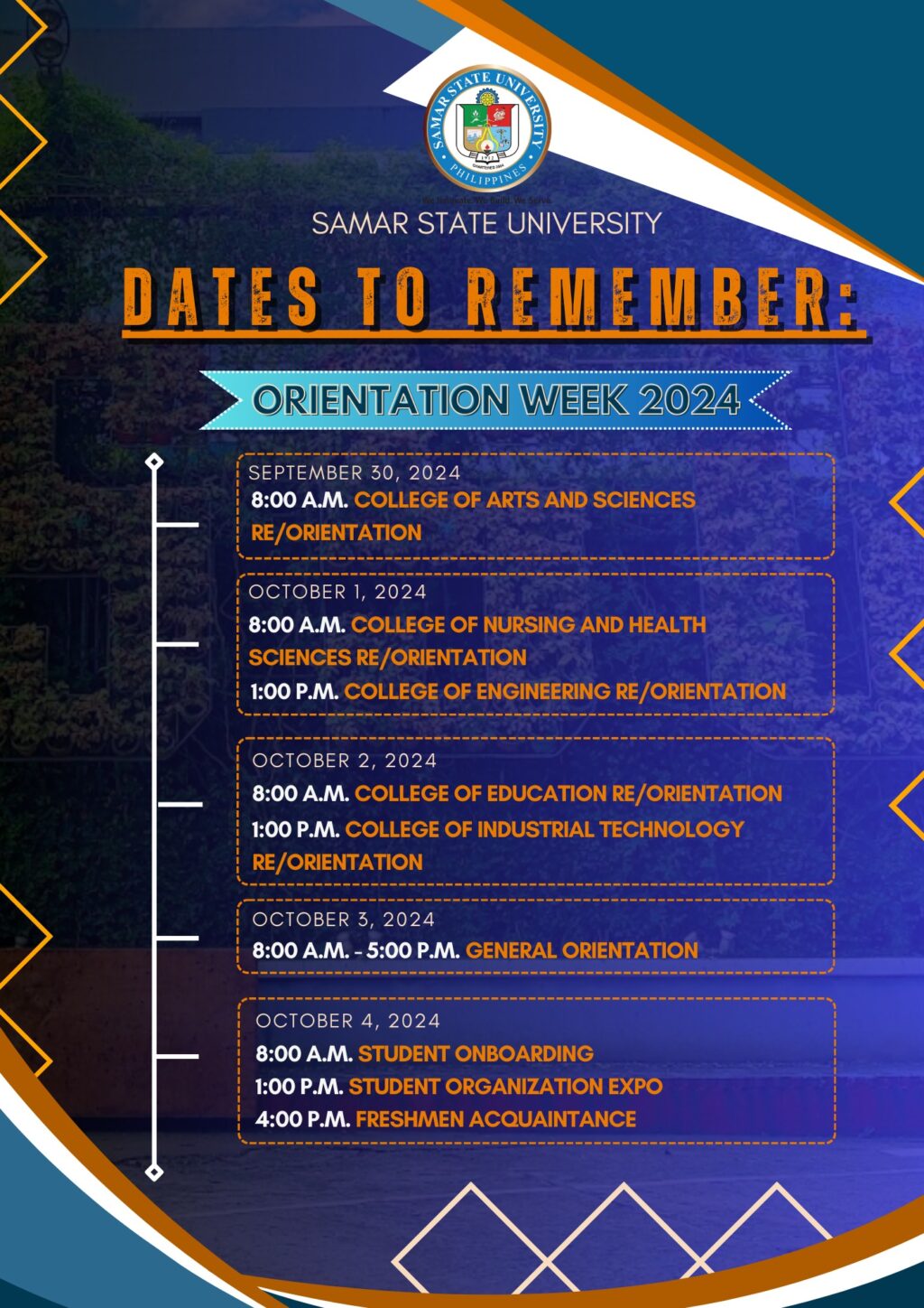 20240927 SSU SWDS - Orientation Week