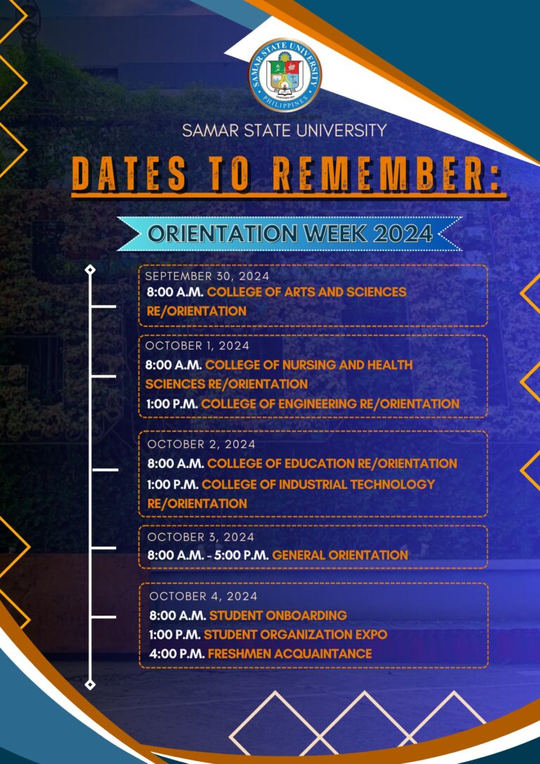 20240927 SSU SWDS - Orientation Week