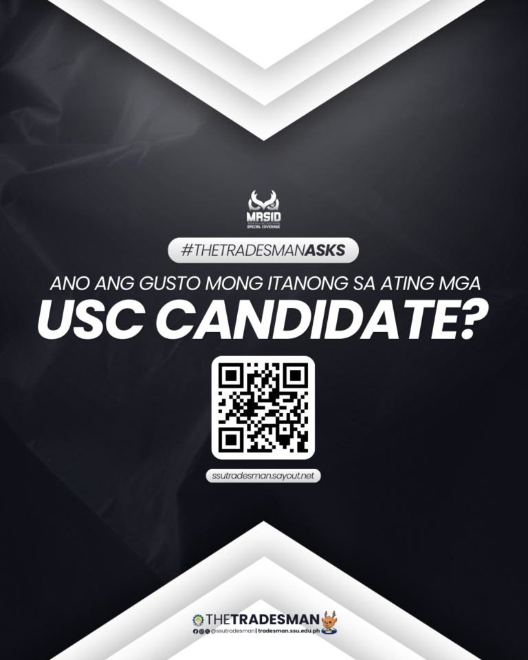 20241016 #TheTradesmanAsks Ano ang nais mong itanong sa mga kandidato ngayong halalan para sa USC