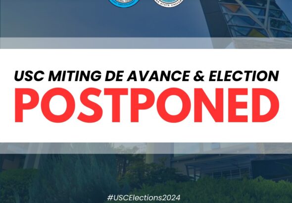 20241012 @SSUCOMELEC Schedule Postponed