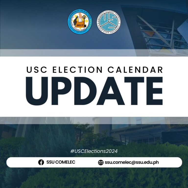 20241015 @SSUCOMELEC Election Calendar Update