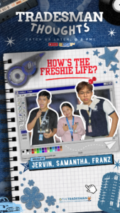 20241016 S02E08 TradesmanThouts - Hows the Freshie Life