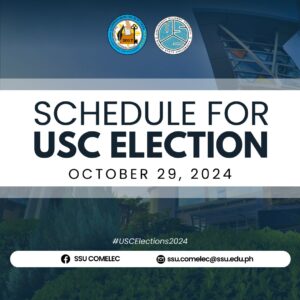 20241029 @SSUCOMELEC Schedule for USC Election