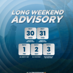 20241029 Long Weekend Advisory