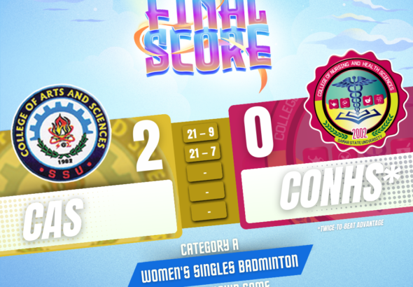 20241030 CoNHS, sinukbit ang kampeonato sa Women's Badminton-1